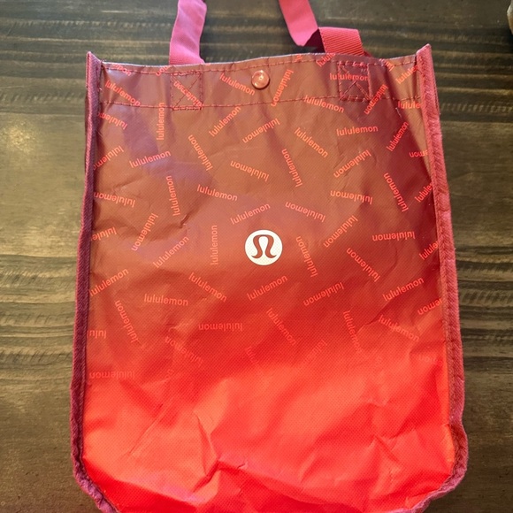 Set of 3 Lululemon Red Tote Bag - Picture 1 of 3